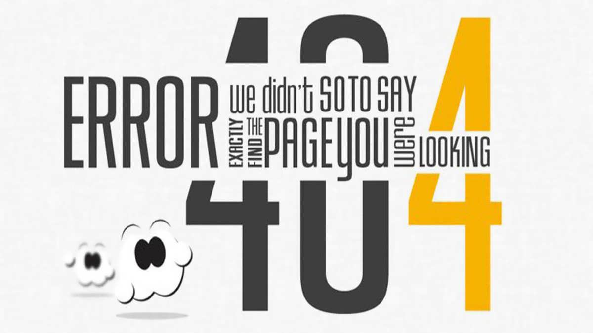 پس زمینه ارور 404