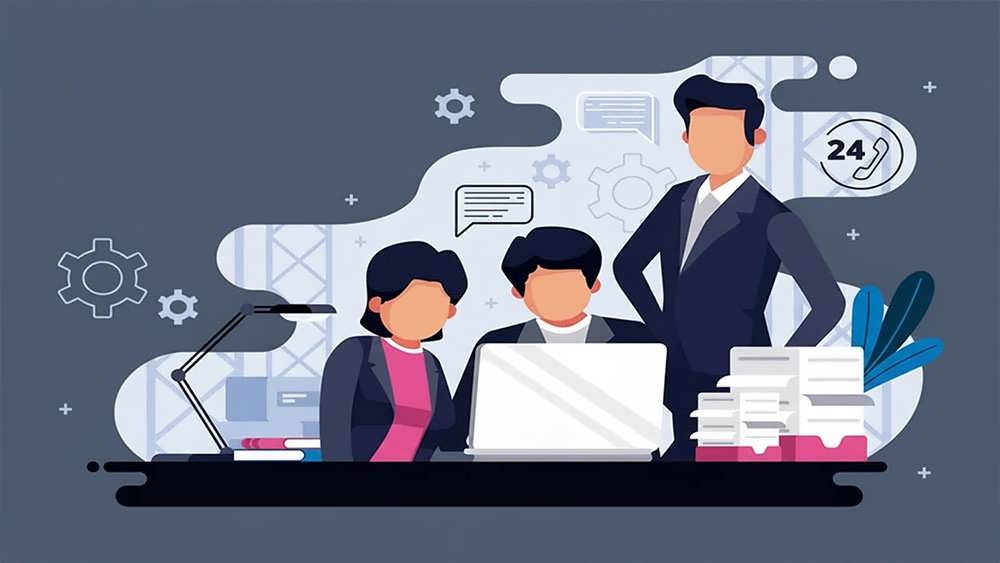 تیم پشتیبانی مشتریان