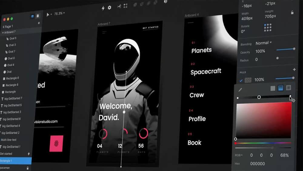 InVision Prototype