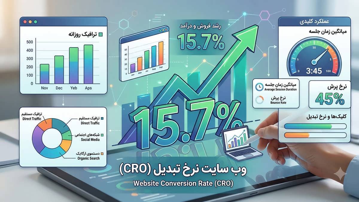 چگونه نرخ تبدیل وب سایت را افزایش دهیم