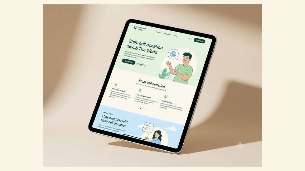 طراحی وبسایت پزشکی با رنگهای سافت و آرامشبخش - Soft Medical Website Design with Calming Colors