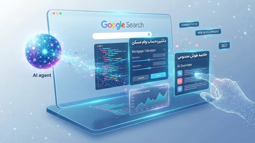 ساخت ماشین حساب و ابزار توسط رابط کاربری زاینده گوگل