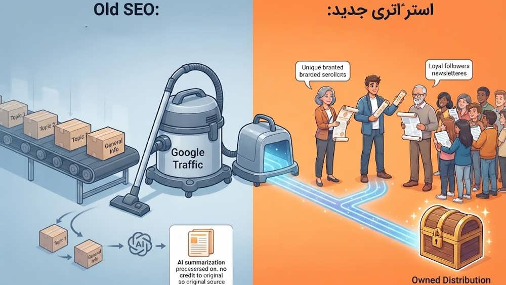 مرگ محتوای همیشه سبز عمومی و اهمیت تخصص دست اول