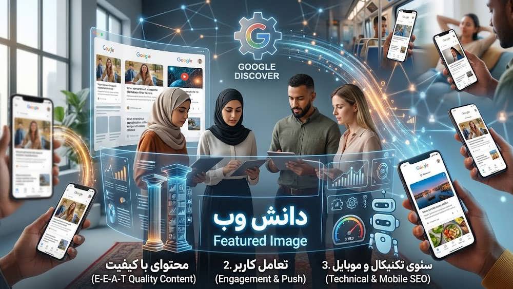 دیده شدن مستمر و درآمدزایی در گوگل دیسکاور با موبایل
