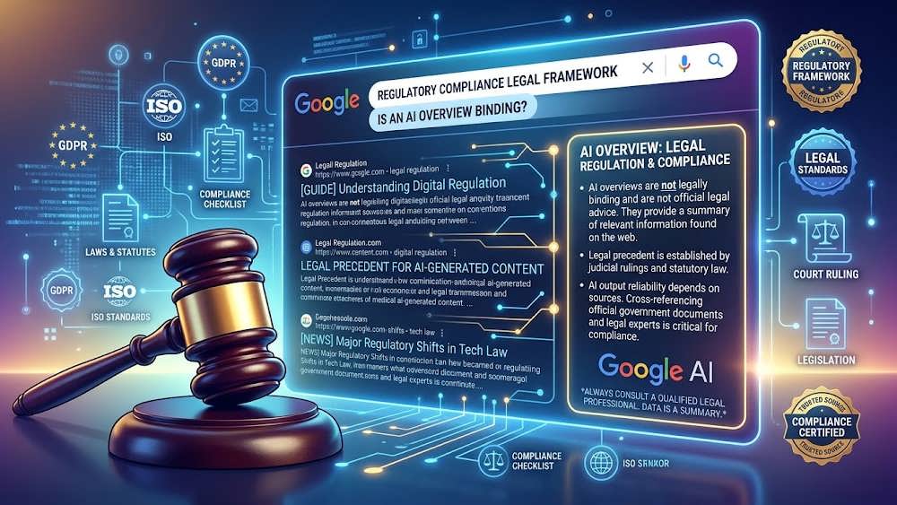 قوانین و مقررات نظارتی نهادهای قانونی برای رتبه بندی ارگانیک گوگل و هوش مصنوعی