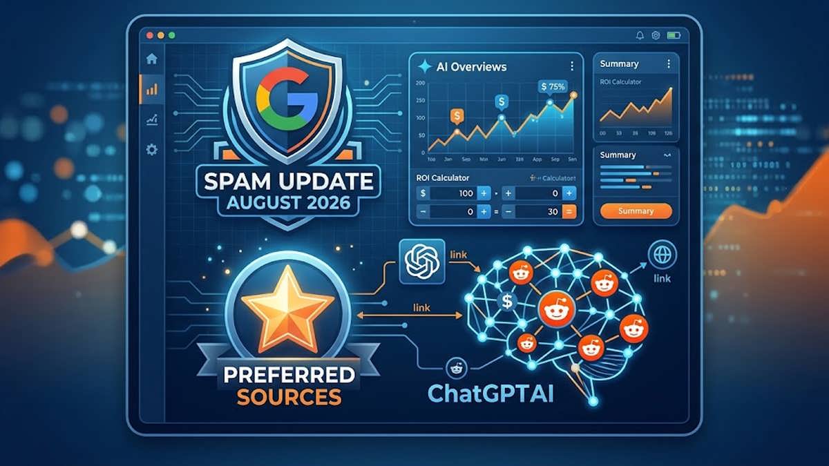 تصویر شاخص اخبار سئو و هوش مصنوعی: آپدیت اسپم گوگل و رابط کاربری مولد در AI Overviews