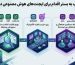اینفوگرافیک شاخص با طراحی مدرن و فنی که تکامل وب به بستر اقدام برای ایجنت‌های هوش مصنوعی را در سه بخش مکمل (کشف، عمل، هماهنگی) با اولویت‌بندی فارسی و لوگوی دانش وب نشان می‌دهد.