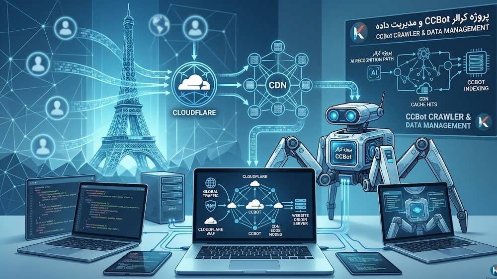 راهنمای کامل بررسی و رفع مسدودیت CCBot در CDN و کلودفلر برای هوش مصنوعی